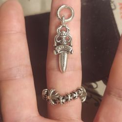 Chrome hearts #5 Dagger Pendant