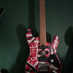 evh replica guitar 