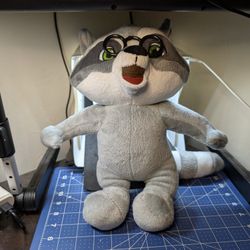 Great Wolf Lodge Oliver Racoon w/ Glasses 16" Inch No Accessories