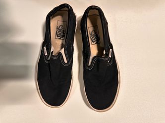 Vans Classic Slip-On – Black – Women's 8 / Men's 6.5