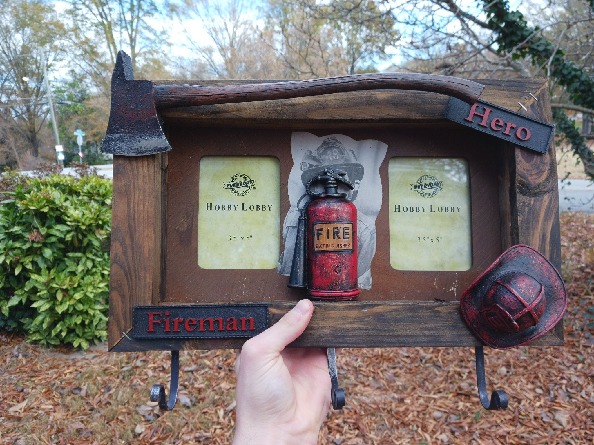 Firefighter Picture Frame