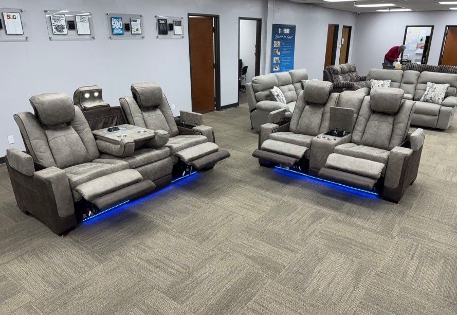 Power Reclining Livingroom Furniture Sectional Couches Sofa Furniture 