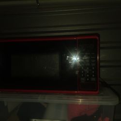 Red Microwave 