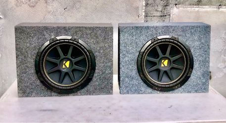 12 inch Kicker comp with truck style box