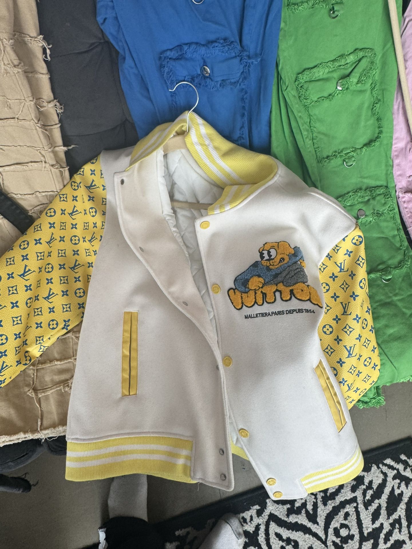 LV Varsity Jacket Replica 