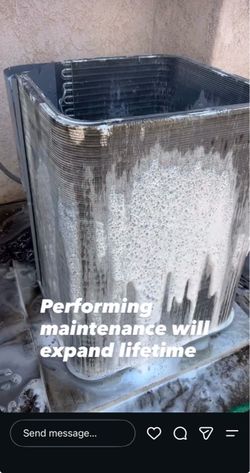 HVAC maintenance  129$
