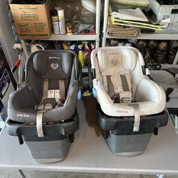 Uppababy MESA Car Seat And Base - Expire 7/2027 and 11/2028