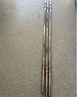 $45 Firm !! 3 gym bars