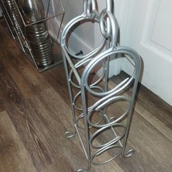 Silver Wine Holder 