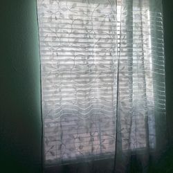 Elegant Curtains With Rod $18 A Pair $35 for Two Pairs
