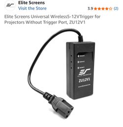 Elite Screens Universal Wireless5-12VTrigger for Projectors Without Trigger Port, ZU12V1