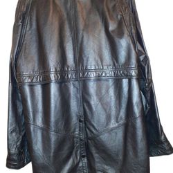 Men's Wilsons Black Leather Jacket 