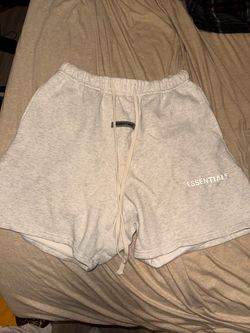 ESSENTIALS  light grey shorts - Size S