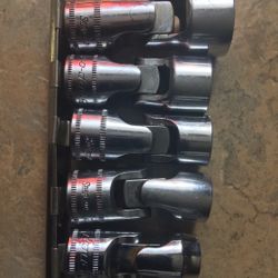 Snap On - 3/8” Drive,Metric Universal Swivel Sockets, 6 Points 