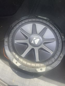 Kicker 10CVR124. 2 12 Inch Subs Used