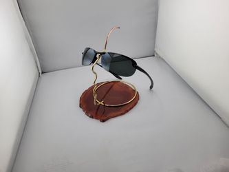 Maui Jim Makaha Polarized Rimless Sport Sunglasses Gloss Black NWOT