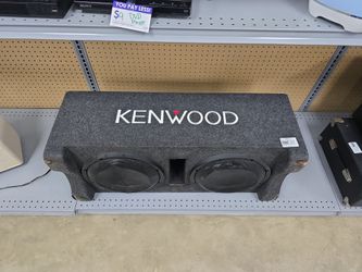 12" Kenwood speakerbox