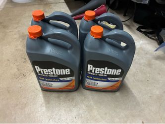 4 Prestone GM Coolant | dexcool | 50/50 Diluted Unopened