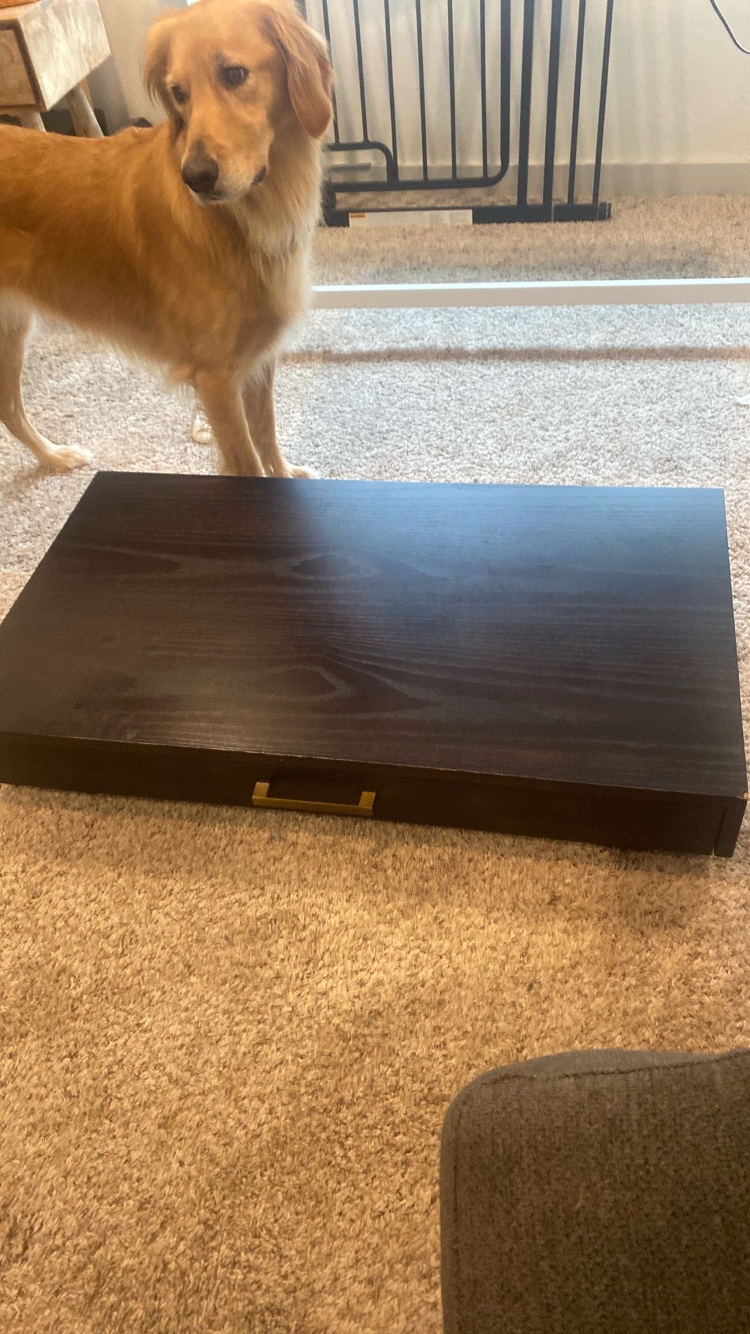 Wood desk