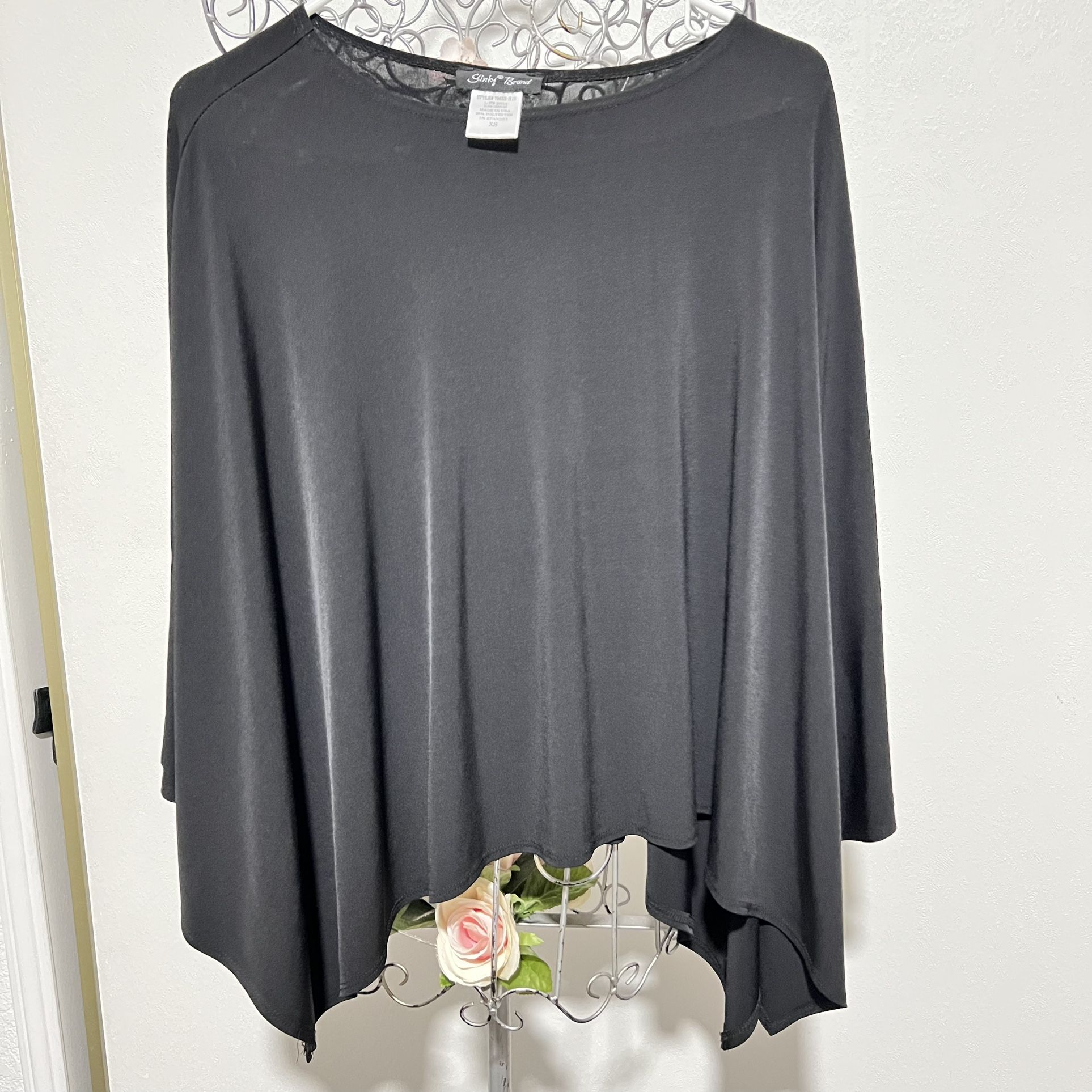 Black Top blouse , size XS/. M