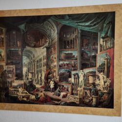 HUGE Magnificent Wall Art - "Ancient Rome" by Giovanni Paolo Panini