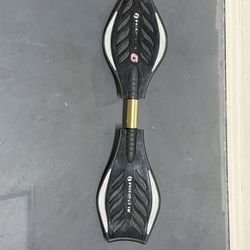 RipStik G Caster Board – Black with Yellow Torsion Bar