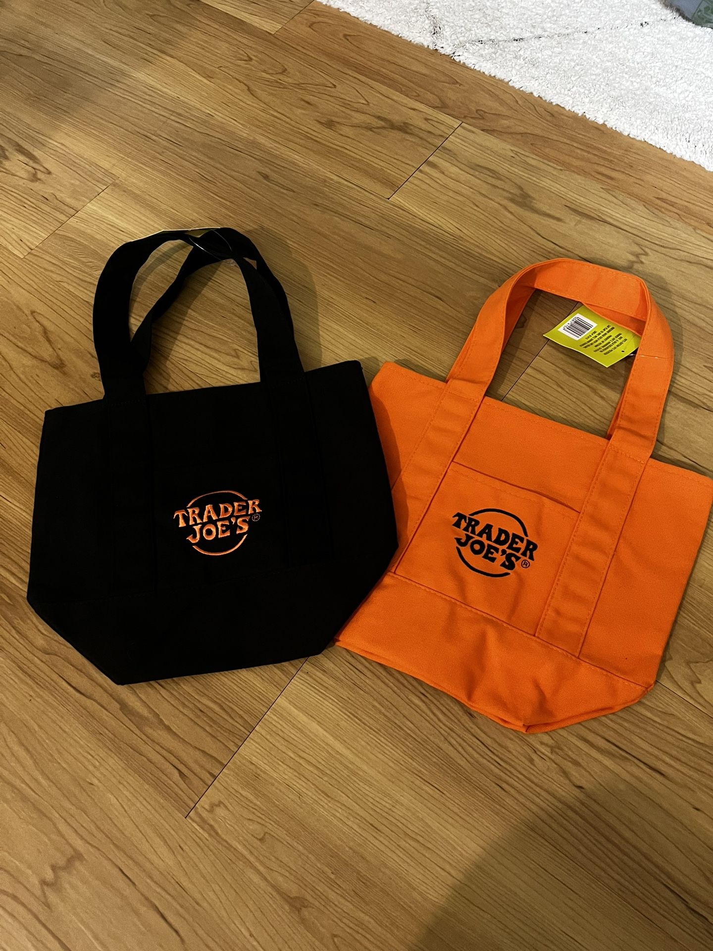 Trader Joes Tote Bag Bundle (Halloween Duo)