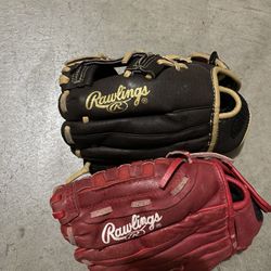 Boys Rawlings Baseball Gloves