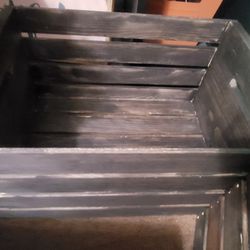 Wooden crates
