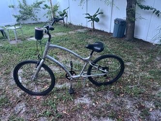 A nice aluminum  bike