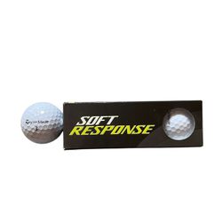 TaylorMade Soft Response Golf Ball Sleeve White Brand New