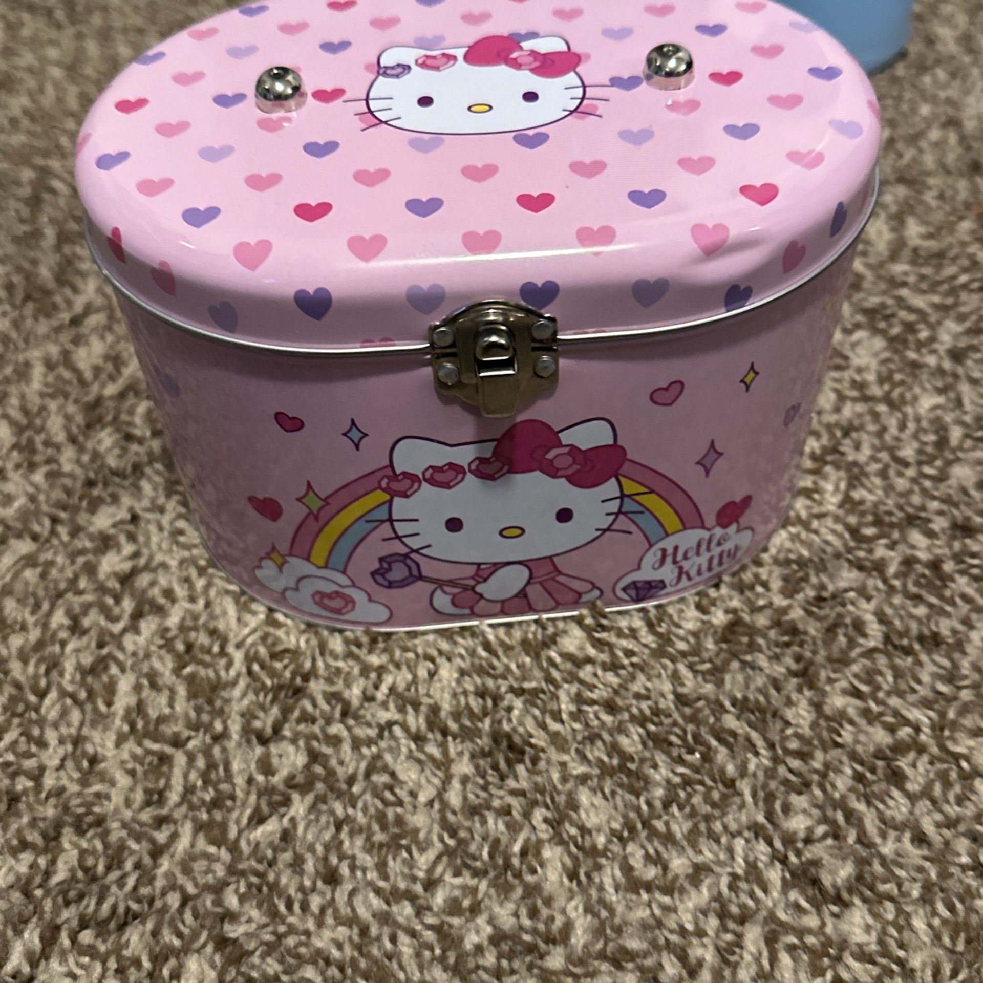 Hello Kitty Tin Box 