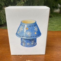 Let Its Snow Candle Holder 
