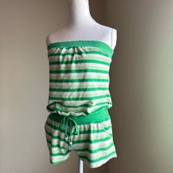 Y2K Terry Cloth Romper