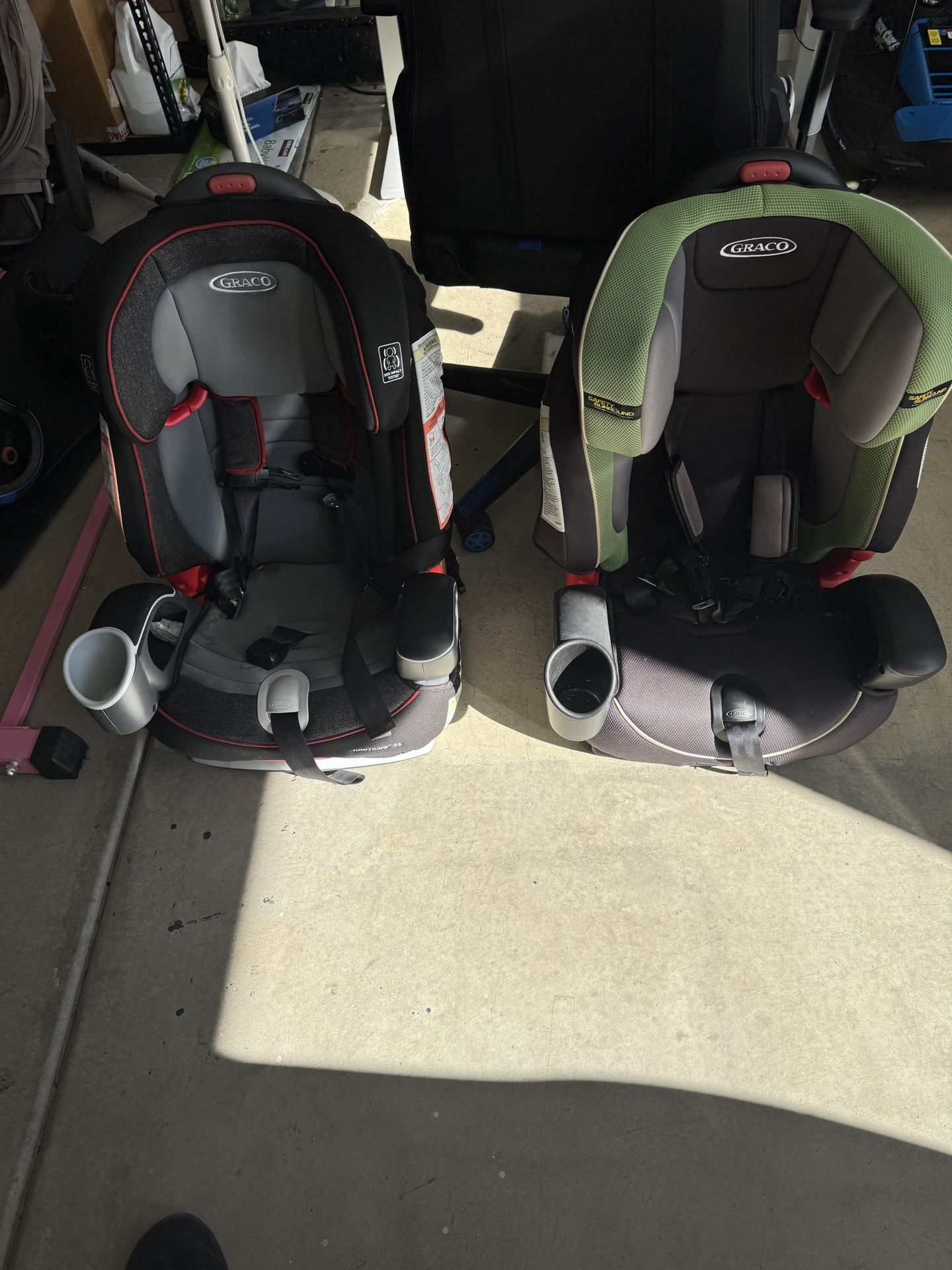 Car seats Front Facing