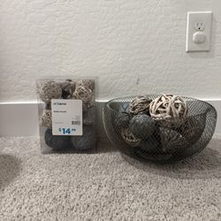 Home Decor Bowl And Bowl Filling 