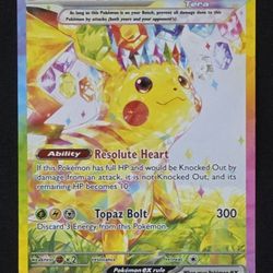 Pokemon Surging Sparks Pikachu 