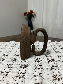Antique Cast Iron Clothes Iron