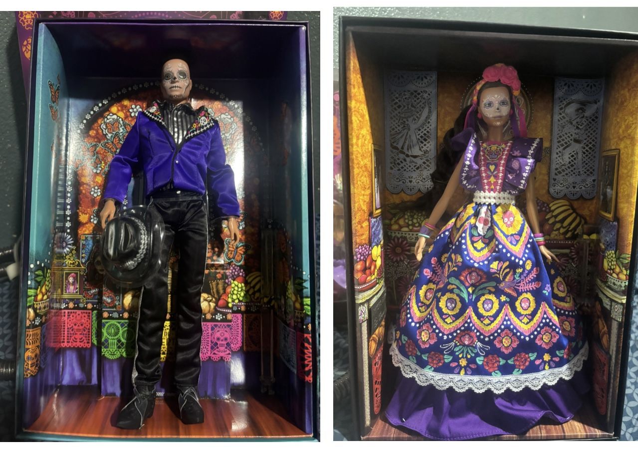 Dia De Los Muertos Barbie And Ken 2022/ Monster High Doll