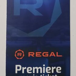 Admit One Adult REGAL PREMIERE MOVIE TICKET