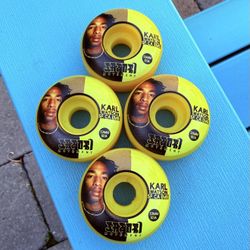 Satori Movement Karl Watson SF. EMB Skateboard Wheels 53mm 101a Custom Dyed NEW