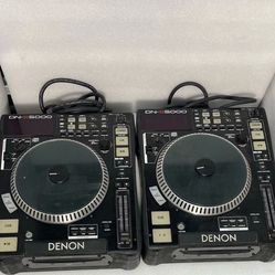 Denon DN-S5000 Digital Turntables For Parts