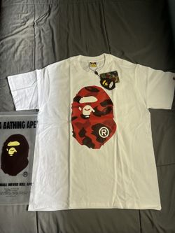 Bape red camo