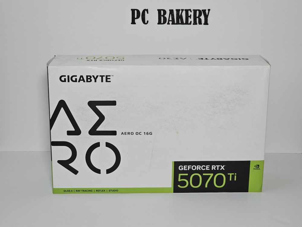 GIGABYTE GeForce RTX 5070 Ti AERO OC 16GB GDDR7