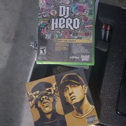 XBOX 360 DJ Hero Renegade Edition Eminem Jay-Z