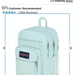 Jansport Big Student Fresh Mint