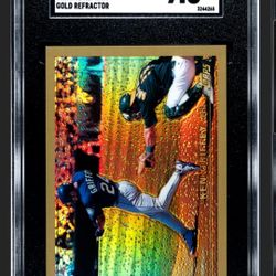 2015 Topps Ken Griffey Jr Chrome Gold 1999 Reprint