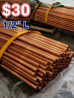 1/2" Copper Pipe Type L – Contractor Pricing