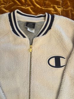 Champion Sherpa Full-Zip Bomber Jacket Large