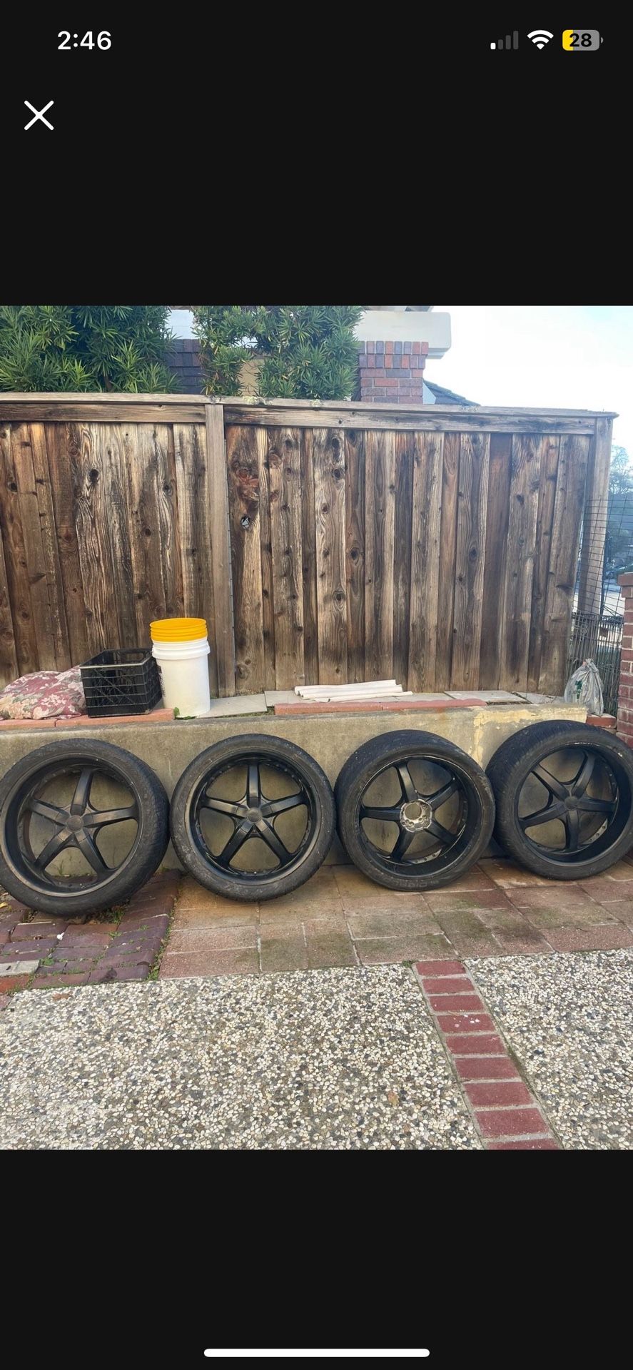 tires with rim set 305/r35r24 112v XL